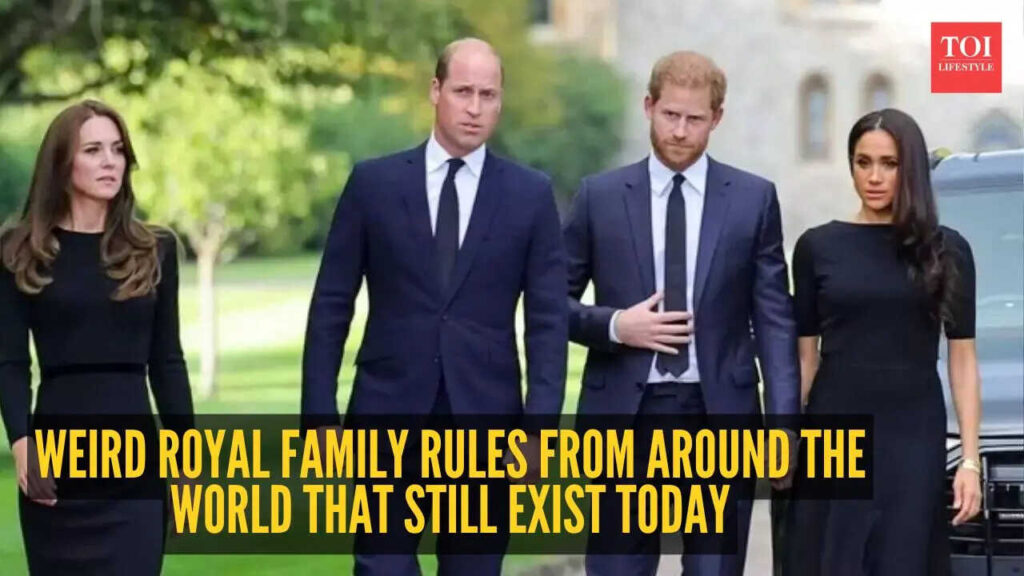 5 strange royal family rules still enforced today