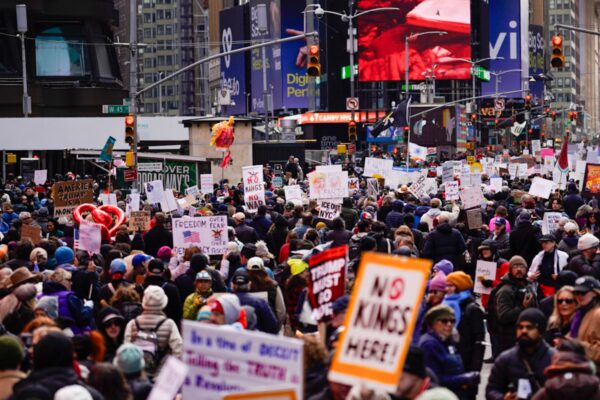 Millions were out on the streets. Are Americans really turning against Trump?