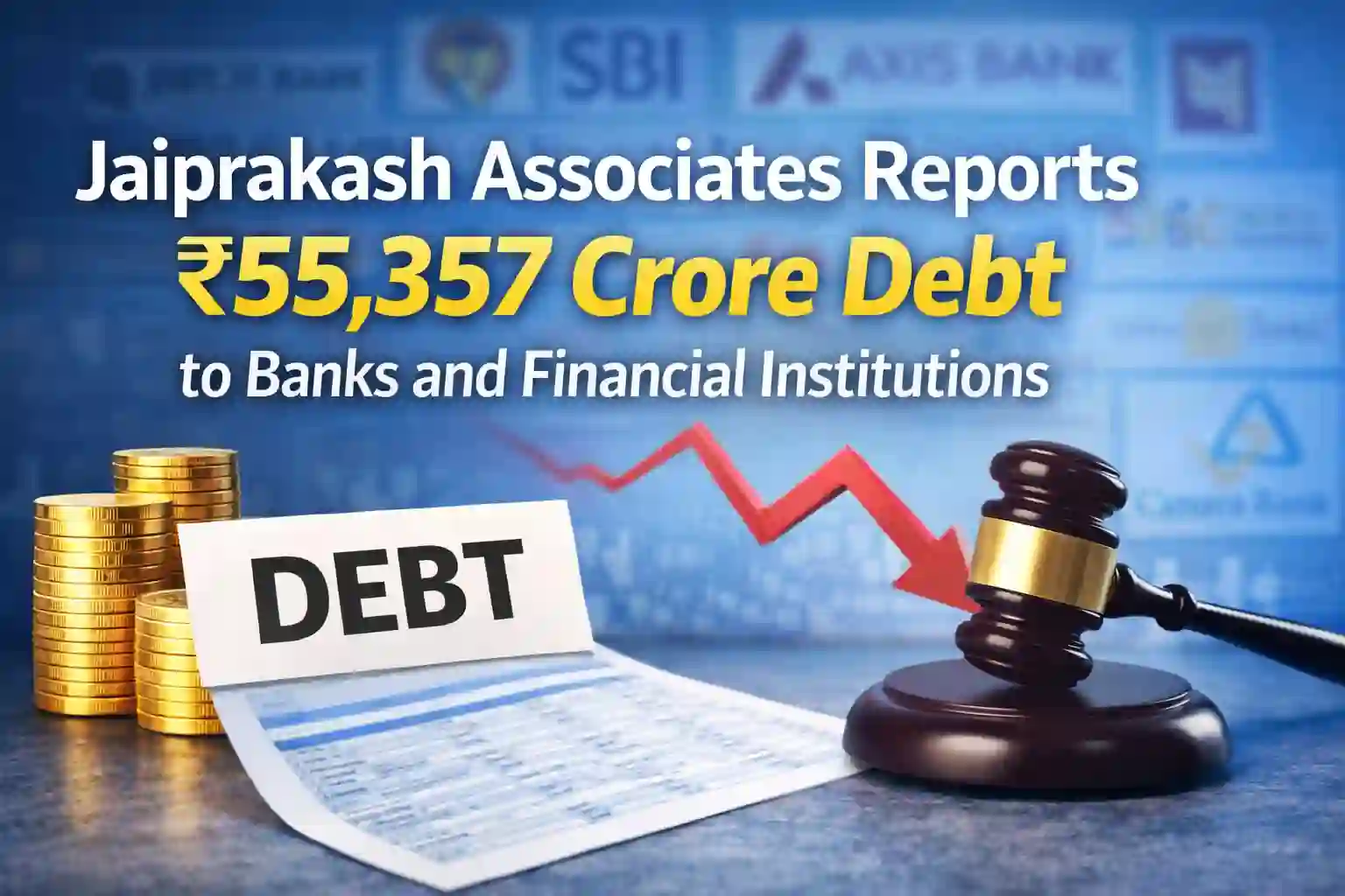 Jaiprakash Associates Reports Rs 55,357 Crore Debt to Banks and Financial Institutions