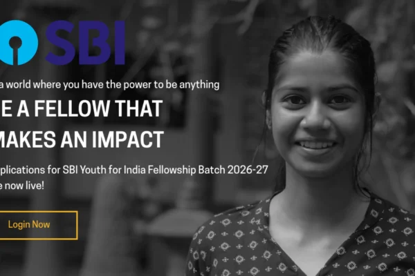 SBI Youth for India Fellowship 2026 Registrations Open, Apply Now