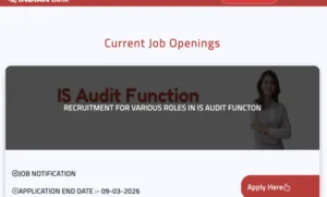 South Indian Bank IS Audit Recruitment 2026 Notification PDF Out, Apply Now!!