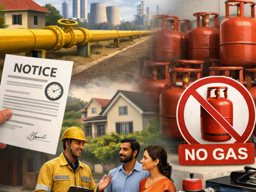 Gas Pipeline Rules 2026; LPG Cylinder Crisis Vs PNG Connection