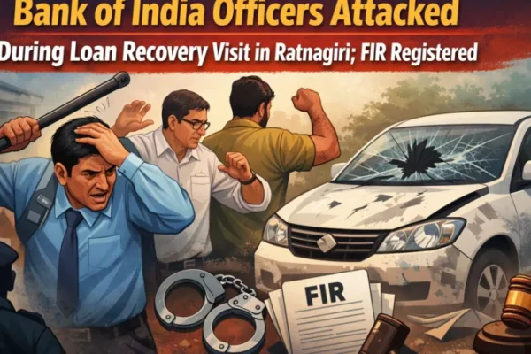 Bank of India Officers Attacked During Loan Recovery Visit in Ratnagiri; FIR Registered
