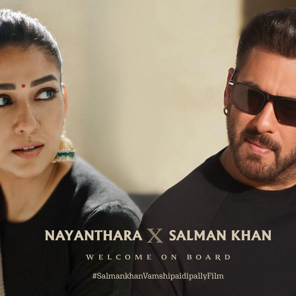 सलमान खान की अगली फिल्म में नयनतारा की एंट्री:मेगा प्रोजेक्ट में पहली बार साथ दिखेंगे दोनों कलाकार; अप्रैल से शुरू होगी शूटिंग