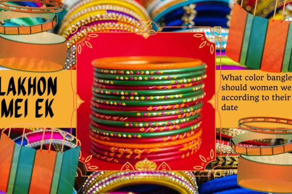What color bangles should women wear according to their birth date