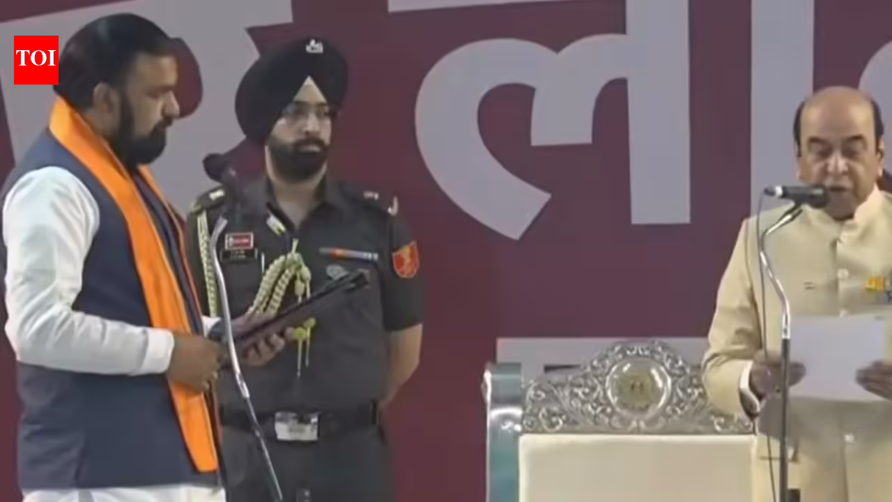 Samrat Choudhary New Cm Of Bihar: Bihar’s first BJP CM: Samrat Choudhary takes oath | India News