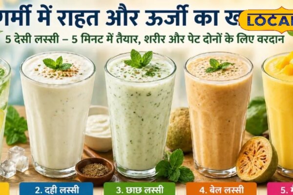कोल्ड ड्रिंक भूल जाएंगे, सिर्फ 5 मिनट में बनाएं देसी कूल ड्रिंक, पेट और शरीर को रखें ठंडा