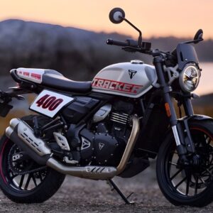 ट्रायम्फ ट्रैकर 400 भारत में लॉन्च:40hp पावरफुल बाइक में 17-इंच के अलॉय व्हील, कीमत ₹2.46 लाख