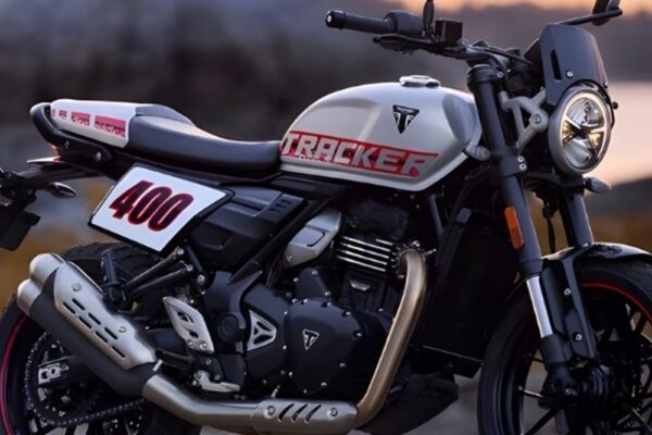 ट्रायम्फ ट्रैकर 400 भारत में लॉन्च:40hp पावरफुल बाइक में 17-इंच के अलॉय व्हील, कीमत ₹2.46 लाख