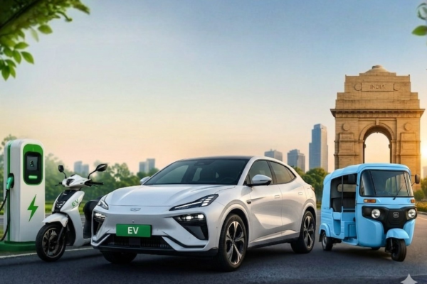 No Petrol Two-Wheelers from 2028, Tax-Free EVs Up to ₹30 Lakh