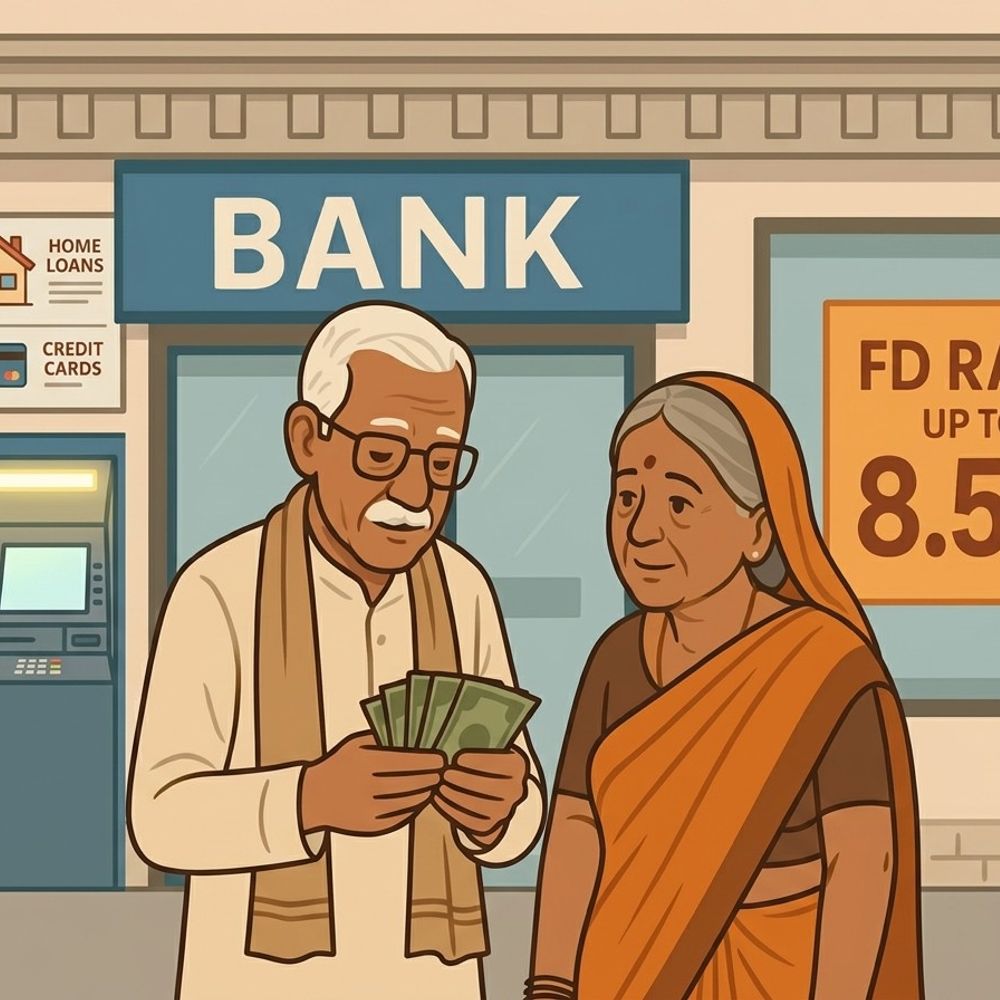सीनियर सिटीजन के लिए अब FD हुई और भी फायदेमंद:स्मॉल फाइनेंस बैंक दे रहे सबसे ज्यादा रिटर्न; निवेश करने से पहले जानें इससे जुड़ी खास बातें