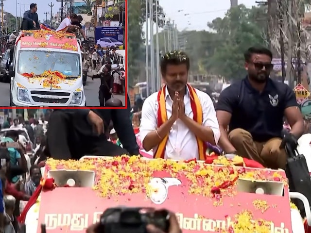 रैली के बीच सिक्योरिटी गार्ड पर भड़के थलापति विजय, बुजुर्ग को पीछे दिया था धक्का, वीडियो देख फैंस कर रहे तारीफ