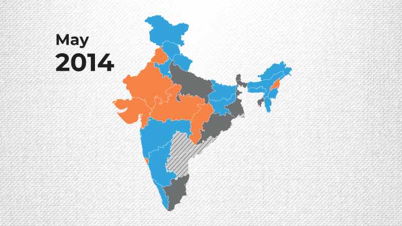 BJP’s Bharat Jodo Yatra: From 7 to 22 states, how BJP redrew India’s political map