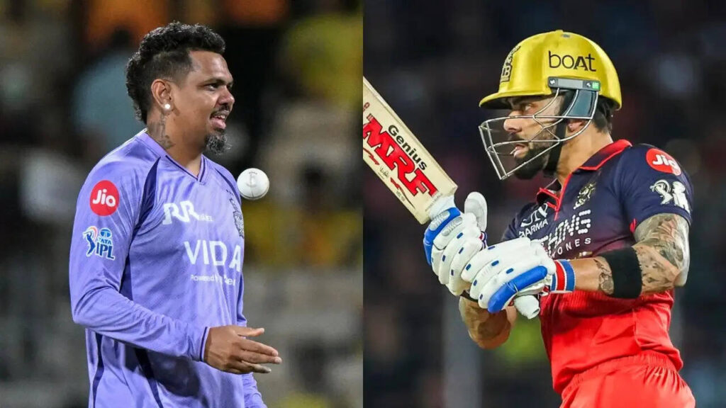 RCB vs KKR Live: Rain stops in Raipur, inspection scheduled at 8:15pm; toss delayed