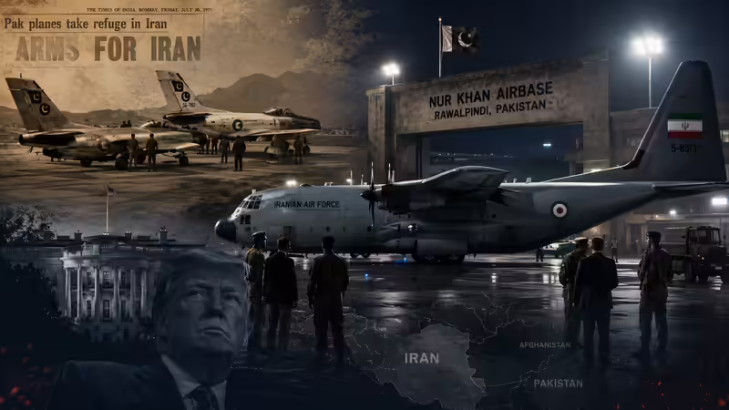 Did Islamabad return Iran’s 1971 favour? Iran’s planes in Pak trigger US distrust