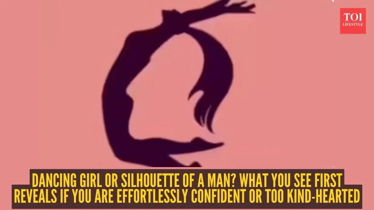 Optical illusion personality test: Dancing girl or silhouette of a man? What you see first reveals if you are effortlessly confident or too kind-hearted