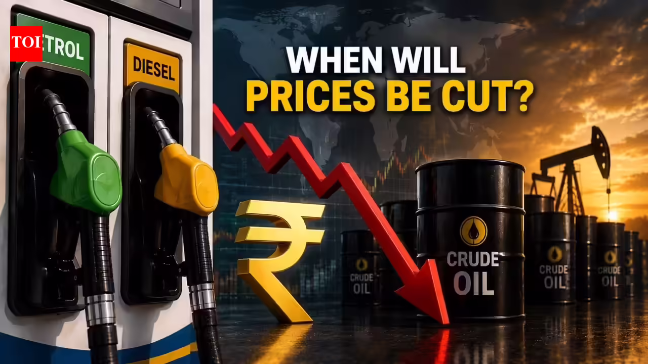Oil slips to pre-Iran war levels: Is a petrol, diesel price cut coming?