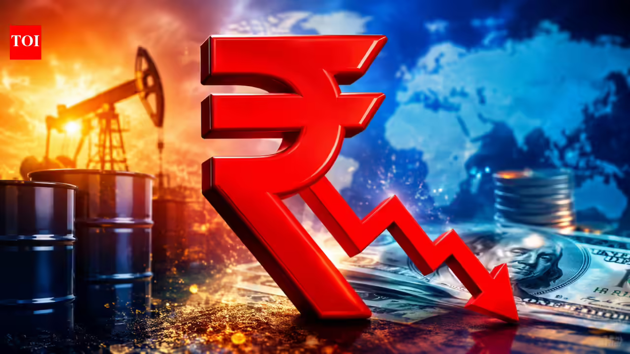 Rupee tumbles 12 paise against US dollar as Middle East tensions lift crude prices 1784527879 Photo