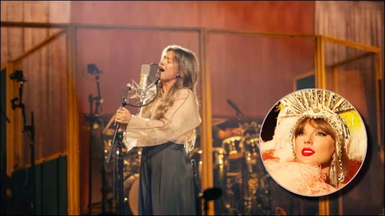 Taylor Swift: ‘You’re ballin’ on a budget’: Kelly Clarkson’s joke about her and Taylor Swift’s wealth makes everyone laugh at her LA residency | English Movie News 1784545081 Photo