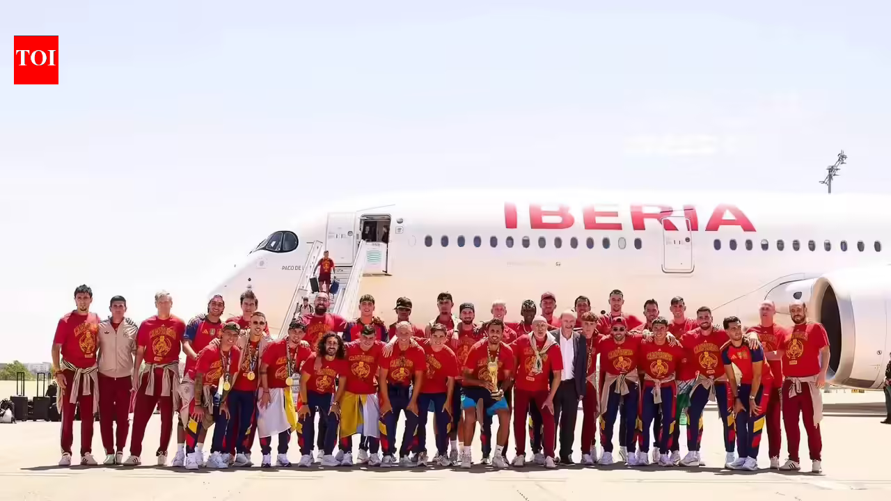 Spain return to Madrid with FIFA World Cup trophy, announce grand fan celebration after Argentina win | Football News 1784583593 Photo