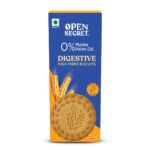 Premium Whole Wheat Digestive Biscuits | High-Fibre Crunchy Biscuits | No Artificial Colours or Flavours | Healthy Tea-Time Snack 100g