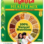 Manna Health Mix 500g, All Natural Nutrition Drink, with 14 ingredients, Zero Sugar.